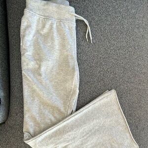 Old Navy Light Gray Kids Flare Joggers